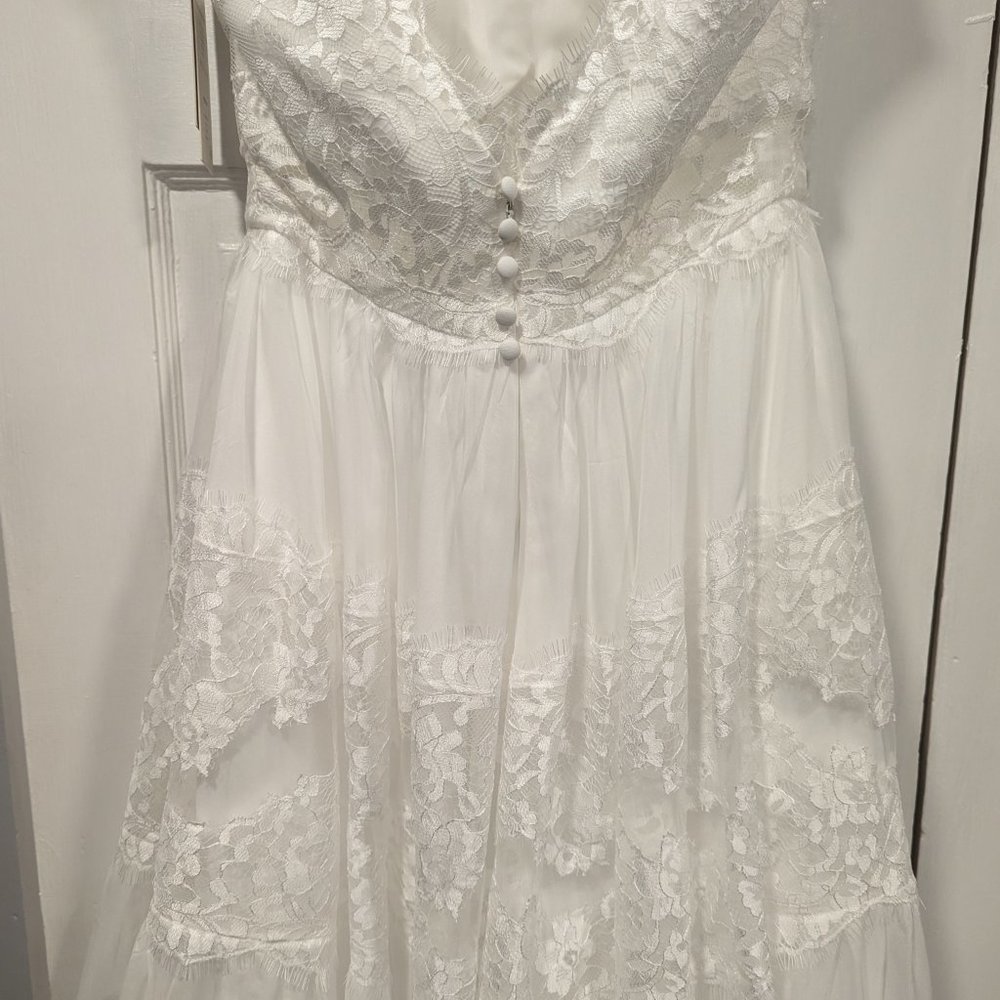 Boho wedding dress - Picture 5 of 8